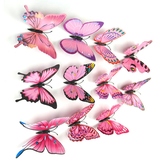 3D Butterfly Wall Sticker Room Decor