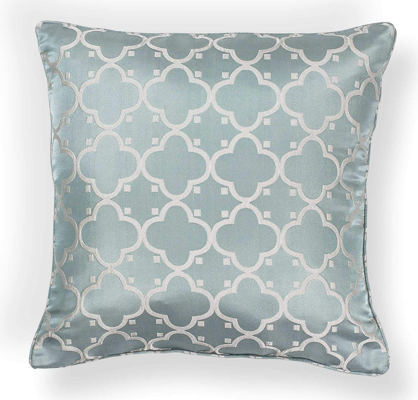 Light Blue Artisan Elegance Pillow